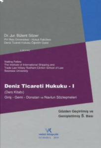 Deniz Ticareti Hukuku – 1 (Ders Kitabı)