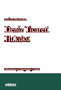 Deniz Ticareti Hukuku