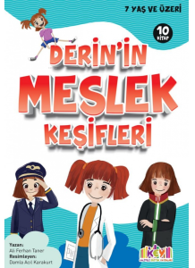 Derin'in Meslek Keşifleri Hikaye Seti 10 Kitap