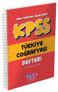 Ders Koçu KPSS Türkiye Coğrafyası Defteri Ders Koçu Yayınları