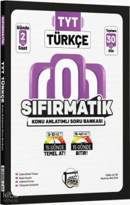 Ders Platosu TYT Türkçe Sıfırmatik Konu Anlatımlı Soru Bankası