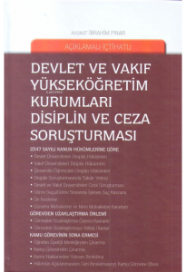 Devlet ve Vakıf Yükseköğretim Kurumları Disiplin ve Ceza Soruşturması
