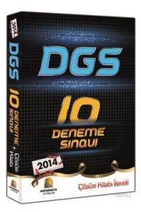 DGS 10 Deneme Sınavı 2014; Çözüm Kitabı İlaveli
