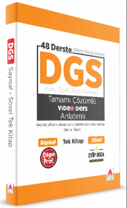 DGS Kitap Konu Özetli Soru Bankası Video Anlatımlı Tek Kitap