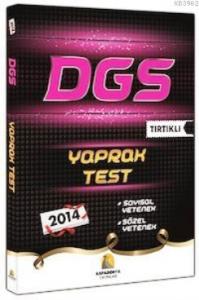 DGS Yaprak Test 2014; Sayısal Yetenek - Sözel Yetenek