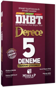 DHBT Derece 5 Deneme Çözümlü