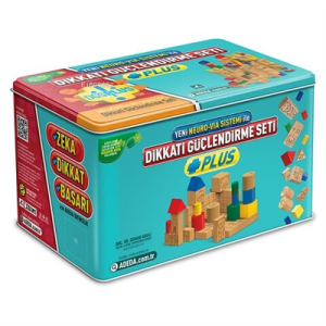 Dikkati Güçlendirme Seti Plus 6 Yaş (Metal Kutulu)