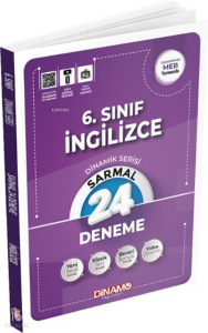Dinamo 6. Sınıf İngilizce Sarmal 24 lü Deneme Dinamik Serisi