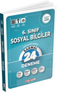 Dinamo 6. Sınıf Sosyal Bilgiler Sarmal 24 lü Deneme Dinamik Serisi