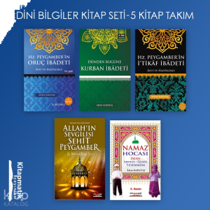 Dini Bilgiler Kitap Seti-5 Kitap Takım