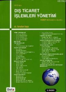 Dış Ticaret İşlemleri Yönetimi (MYO İçin)