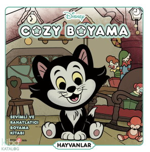 Disney Cozy Boyama;Sevimli ve Rahatlatıcı Boyama Kitabı - Hayvanlar
