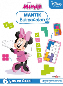 Disney Eğitsel Minnie Çıkartmalı Mantık Bulmacaları