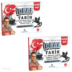 Dizgi Kitap 2026 KPSS MEB-AGS İdeal Tarih Konu Anlatımı (2 Kitap)