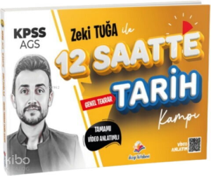Dizgi Kitap 2026 KPSS Zeki Tuğa ile Tamamı Video Anlatımlı 12 Saatte Tarih Tekrar Kampı