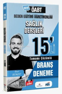 Dizgi Kitap 2026 MEB AGS ÖABT Beden Eğitimi Sağlık Dersleri Tamamı PDF Çözümlü 15'li Branş Deneme