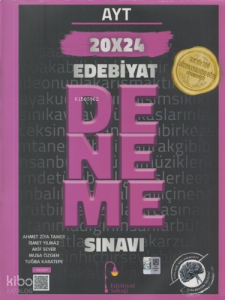 Edebiyat Sokağı AYT Edebiyat 20 x 24 Deneme Sınavı