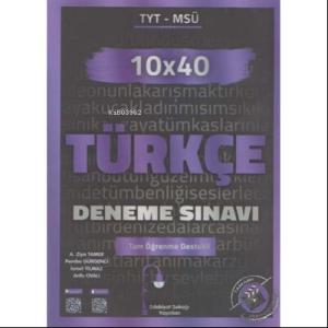 Edebiyat Sokağı Tyt Türkçe Deneme 10X40