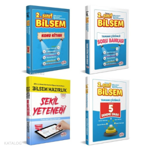 EDİTÖR 2. SINIF BİLSEM HAZIRLIK KİTAPLARI SETİ 4 LÜ SET