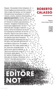 Editöre Not