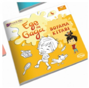 Ege İle Gaga Boyama Kitabı 4