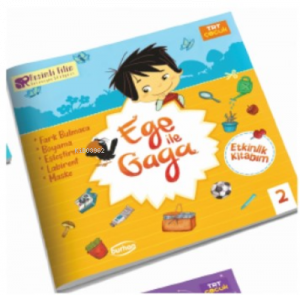 Ege İle Gaga Etkinlik Kitabım  2;Fark Bulmaca, Boyama, Eşleştirme, Labirent, Maske