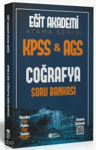 Eğit Akademi KPSS MEB-AGS Coğrafya Atama Serisi Soru Bankası