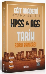 Eğit Akademi KPSS MEB-AGS Tarih Atama Serisi Soru Bankası