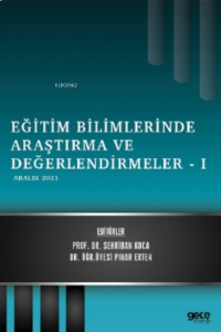 Eğitim Bilimlerinde Araştırma ve Değerlendirmeler-1
