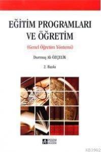 Eğitim Programları ve Öğretim