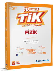 Eğitim Vadisi Yayınları 10.Sınıf Tam İzleme Kitabı Fizik