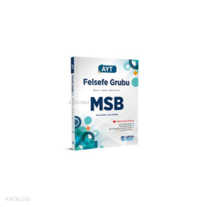 Eğitim Vadisi Yayınları AYT MSB Felsefe