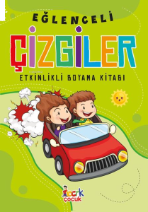 Eğlenceli Çizgiler(Etkinlikli Boyama Kitabı)