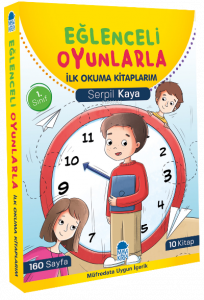 Eğlenceli Oyunlarla İlk Okuma Kitaplarım Set (10 Kitap)