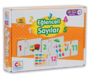Eğlenceli Sayılar Okul Öncesi Oyun Seti +3 Yaş