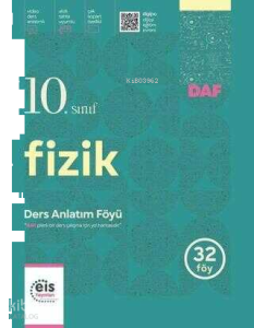 Eis Yayınları 10. Sınıf Fizik Ders Anlatım Föyü