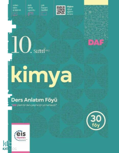 Eis Yayınları 10. Sınıf Kimya Ders Anlatım Föyü