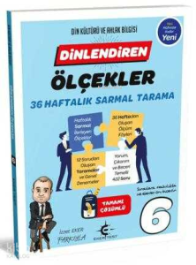 Eker Test Yayınları 6. Sınıf Din Kültürü ve Ahlak Bilgisi Dinlendiren Ölçekler