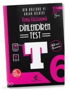 Eker Test Yayınları 6. Sınıf Din Kültürü ve Ahlak Bilgisi Dinlendiren Test Denemoji Deneme 2 Hediyeli Eker Test 