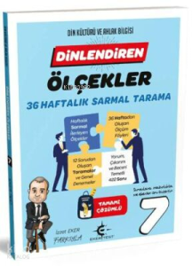 Eker Test Yayınları 7. Sınıf Dinlendiren Ölçeklerle 36 Hafta Sarmal Test