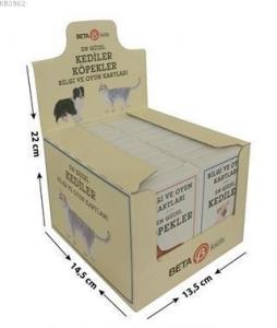 En Güzel Kediler Köpekler Kutu Seti - Bilgi ve Oyun Kartları