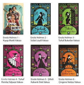 Enola Holmes Serisi Seti - 6 Kitap Takım
