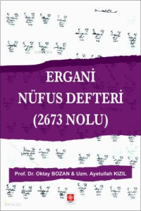 Ergani Nüfus Defteri (2673 Nolu )