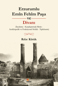 Erzurumlu Emîn Fehîm Paşa ve Divanı;İnceleme - Karşılaştırmalı Metin - Ansiklopedik ve Fonksiyonel Sözlük - Tıpkıbasım