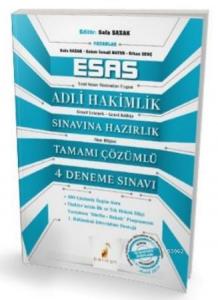 Esas Adli Hakimlik Sınavına Hazırlık Tamamı Çözümlü 4 Deneme Sınavı