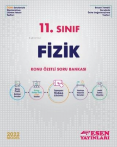 Esen 11.Sınıf Fizik Konu Özetli Soru Bankası