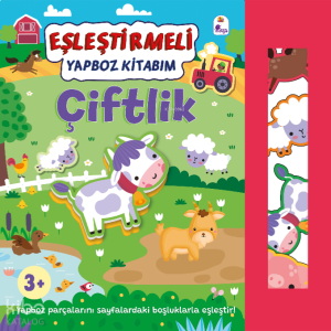 Eşleştirmeli Yap-Boz Kitabım: Çiftlik