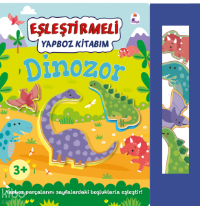 Eşleştirmeli Yap-Boz Kitabım: Dinozor