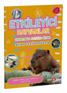 Etkileyici Hayvanlar - Çıkartmalı Aktivite Kitabı