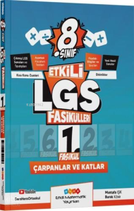 Etkili Matematik 8. Sınıf Etkili LGS Fasikülleri Çarpan ve Katman 1